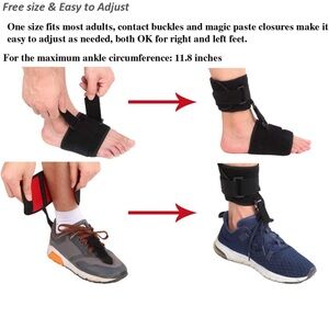 JJ care foot drop brace supports your ankle and foot comfortably